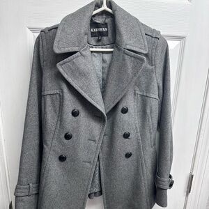 Express gray xs jacket